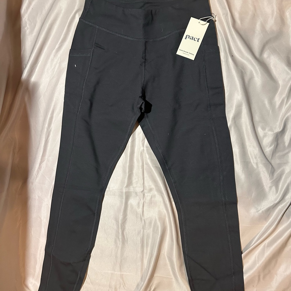 Grey High-Waisted Leggings